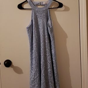 Candie's Halter floral lace dress